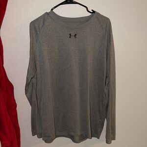 Under Armour Heather Gray Performance Top